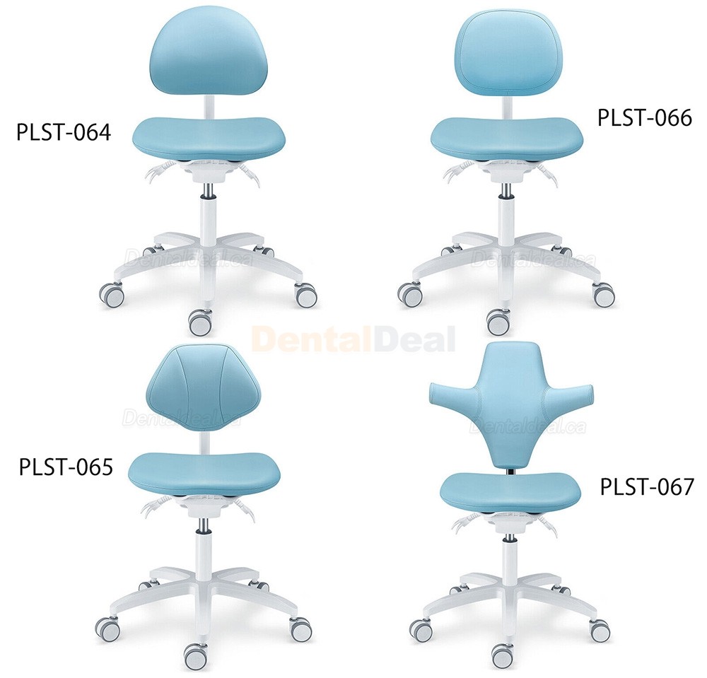 TYTC PLST-064-067 Dental Hygienist Chair Ergonomic Dentist Operator Stool with Backrest